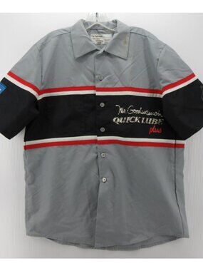 VINTAGE Mr Goodwrench Shirt Large Earnhardt NASCAR  Pit Crew Mechanic
